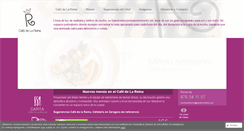 Desktop Screenshot of cafedelareina.com
